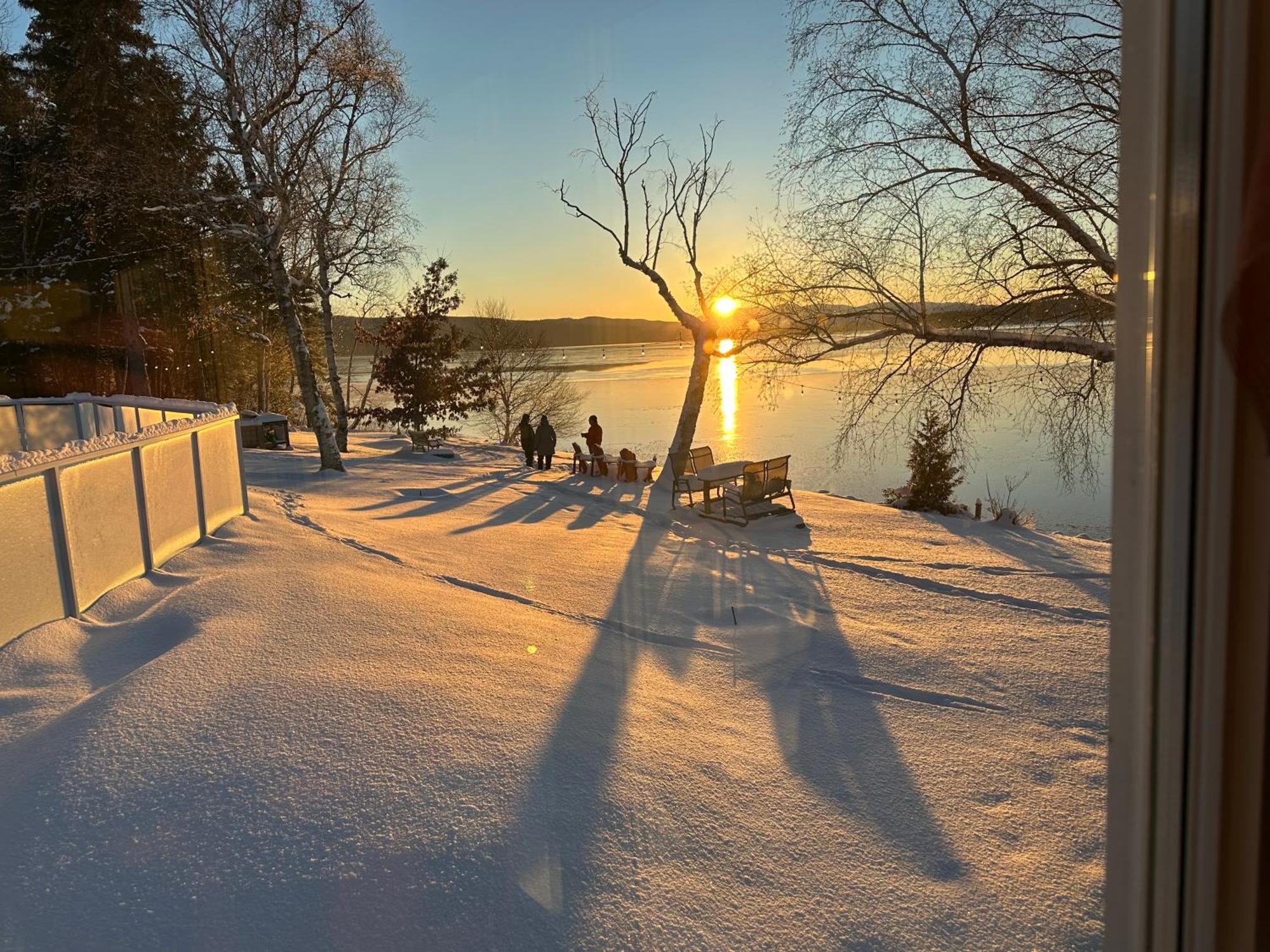 Auberge Et Chalets Sur Le Lac Lac-Mégantic Zewnętrze zdjęcie